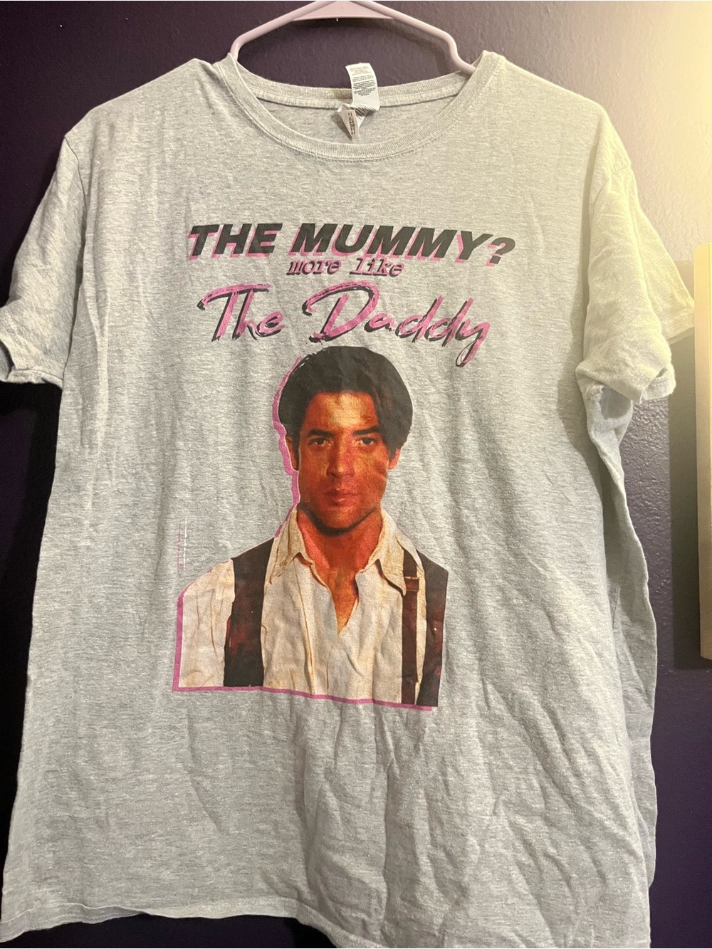PLUS SIZE Brendan Fraser tee shirt
